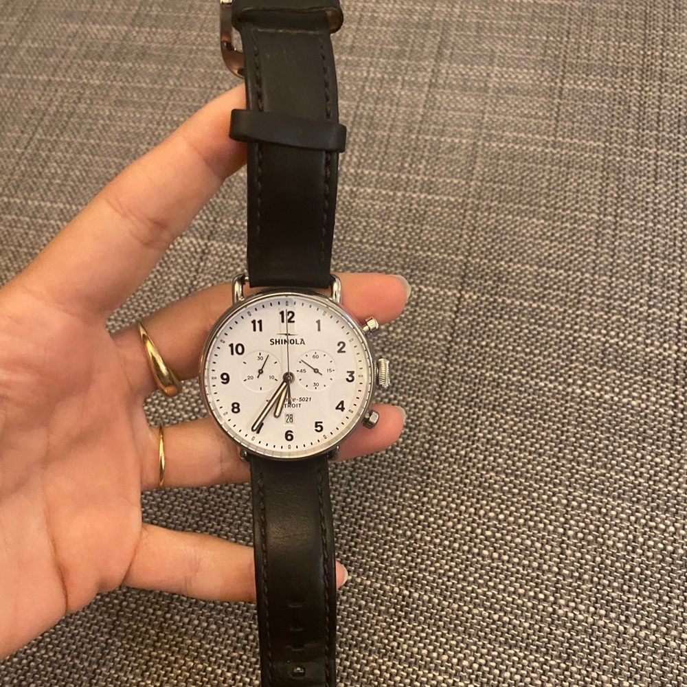 Men’s Shinola watch